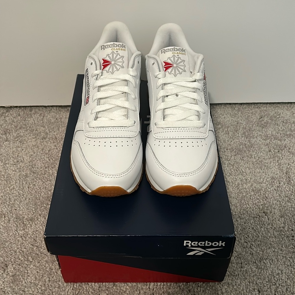 Reebok Classic Leather White Women 7